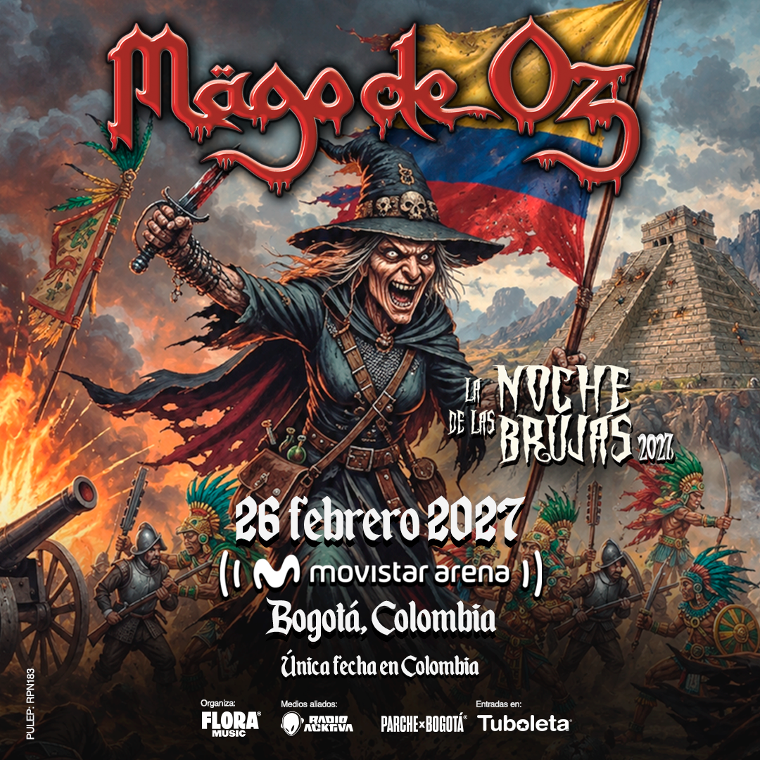 Mägo de Oz regresará a Bogotá en 2027 con un único concierto en Colombia