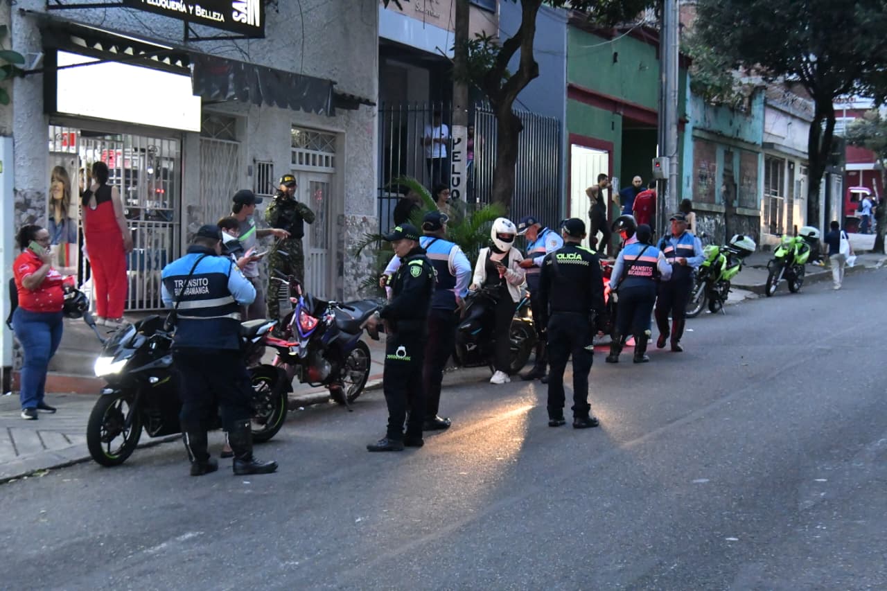 Inmovilizadas más de once mil motocicletas  en Bucaramanga