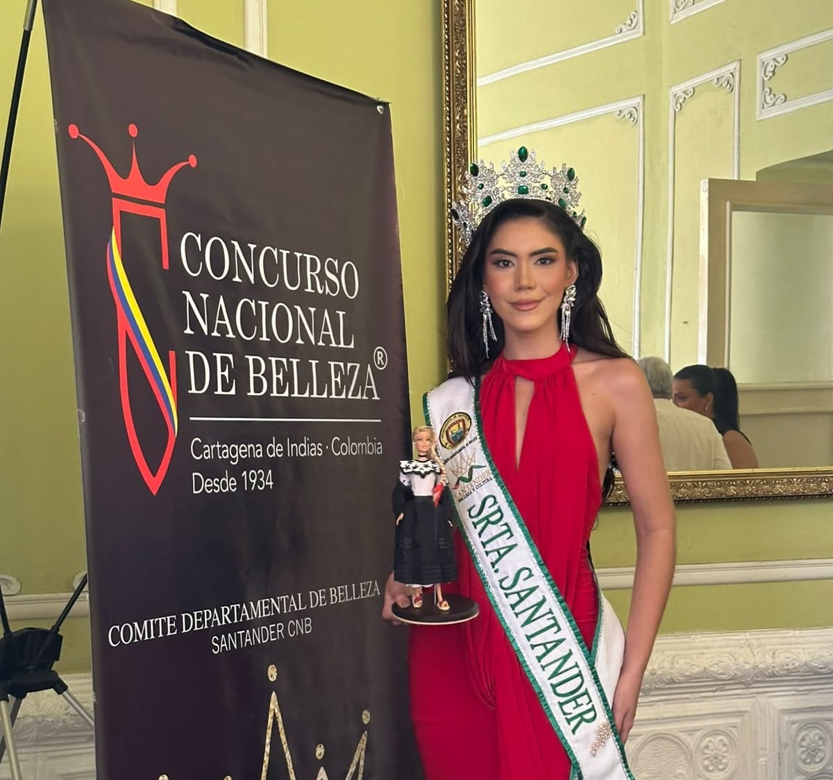 Kely Carrillo Rey designada Señorita Santander 2026