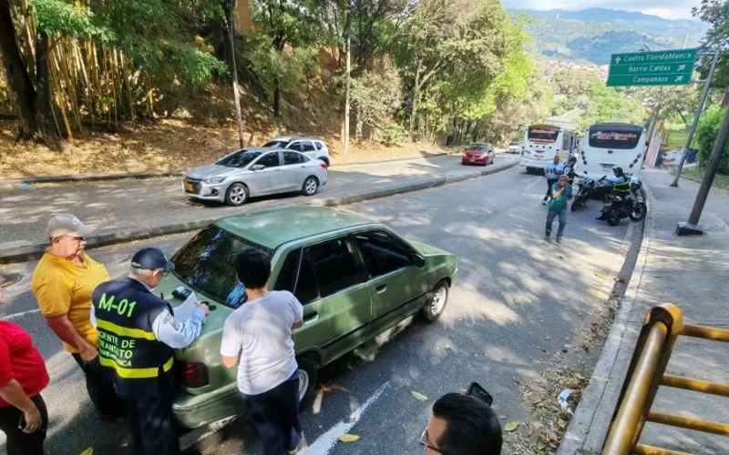 Motociclista murió tras quedar herido en grave accidente en Floridablanca