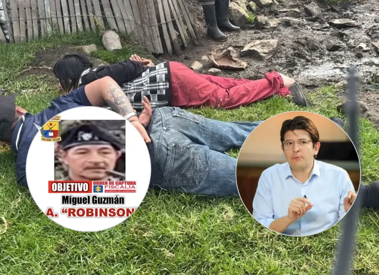 Abatido ‘Robinson’, señalado de financiar el crimen de Miguel Uribe