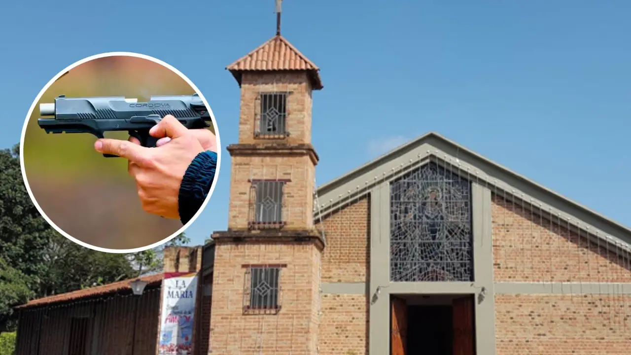 Robo a esposa de senador terminó en balacera a las afueras de una iglesia en Cali