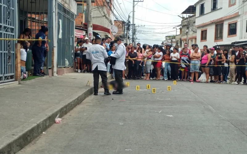 Como Jeison Pérez fue identificado el hombre asesinado en Floridablanca