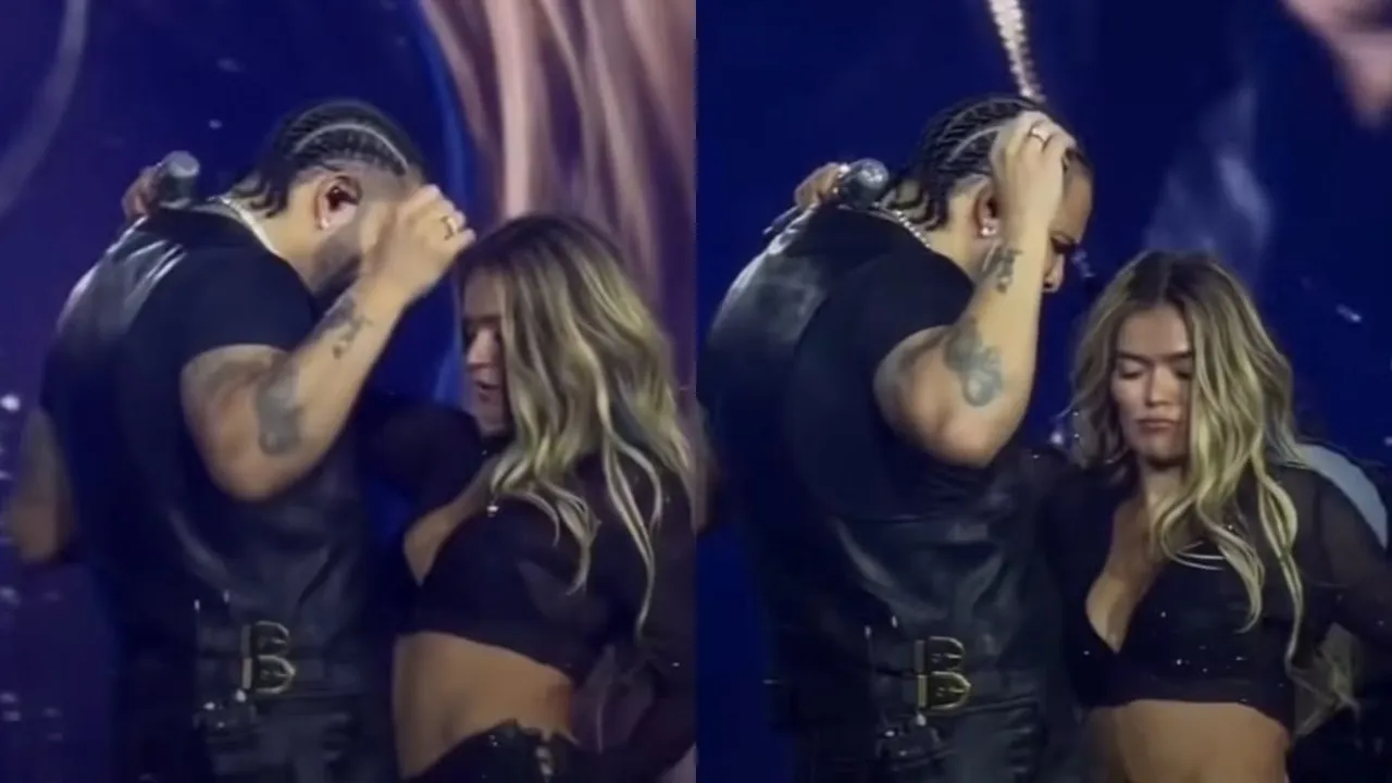 Karol G y Drake sorprendieron en Houston y encendieron las redes sociales