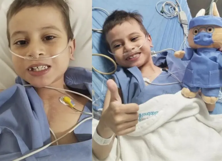 Lucas Murillo fue sometido hoy a cirugía de corazón abierto