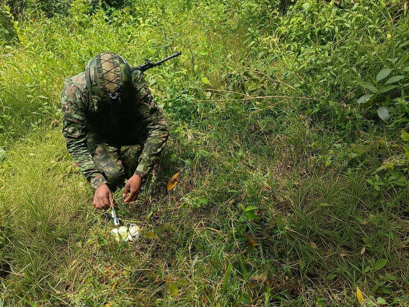 Evitaron una tragedia: Ejército encontró dos explosivos del ELN en Norte de Santander