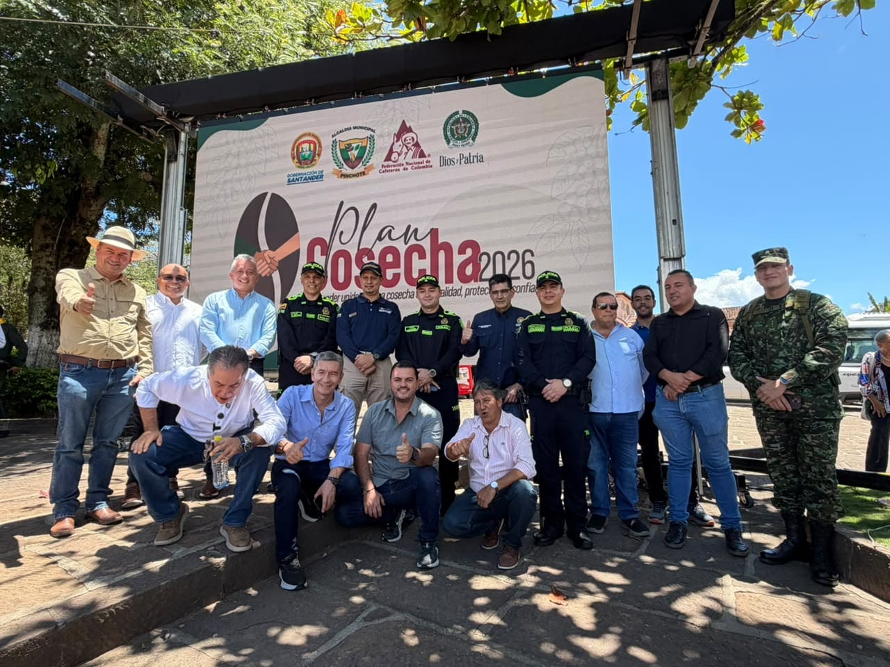 Policía activa Plan Cosecha 2026 para proteger a caficultores de Santander