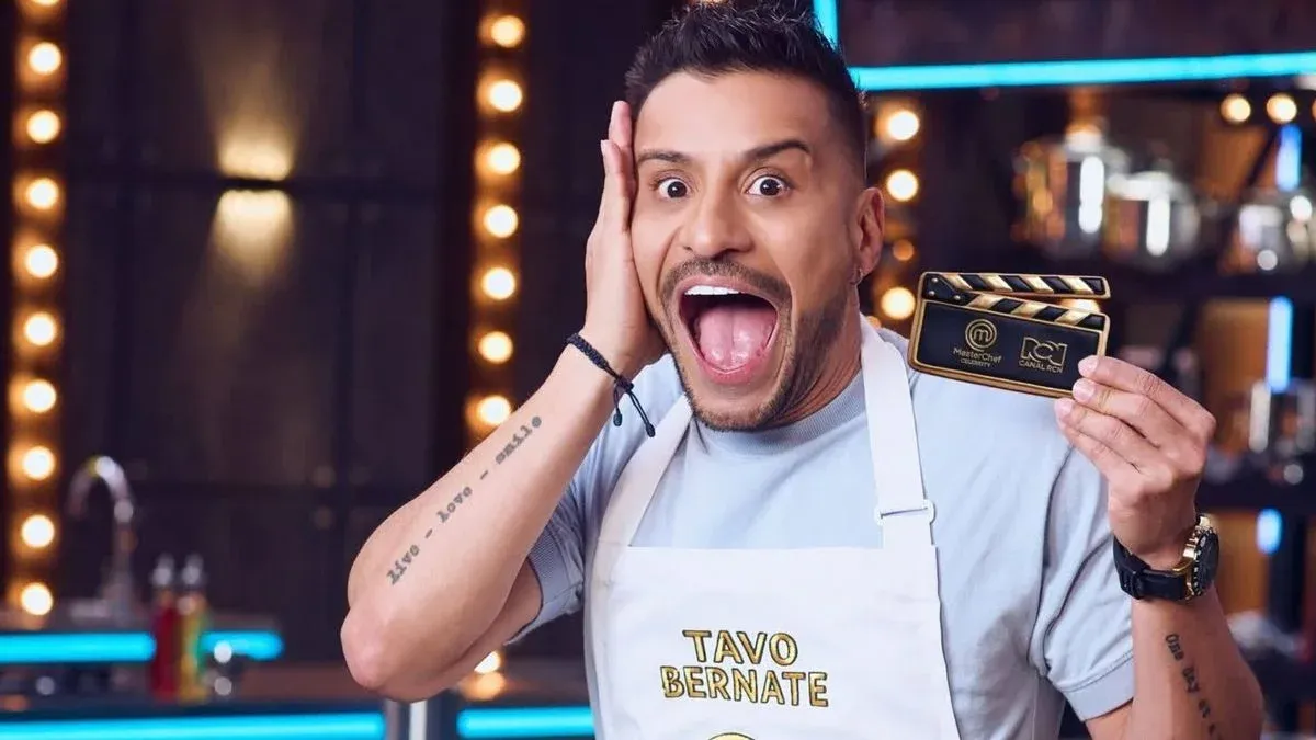 Tavo Bernate quedó eliminado de ‘MasterChef Celebrity’ tras cambiar su plato bajo presión