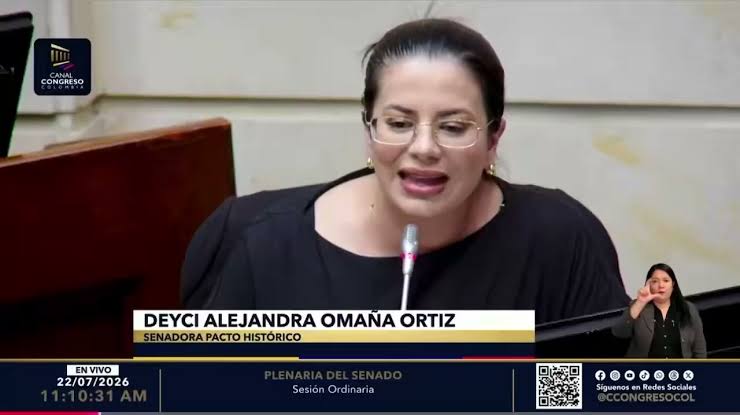 De la actriz porno a la senadora petrista, los agarrones de Alejandra Umaña en el Congreso