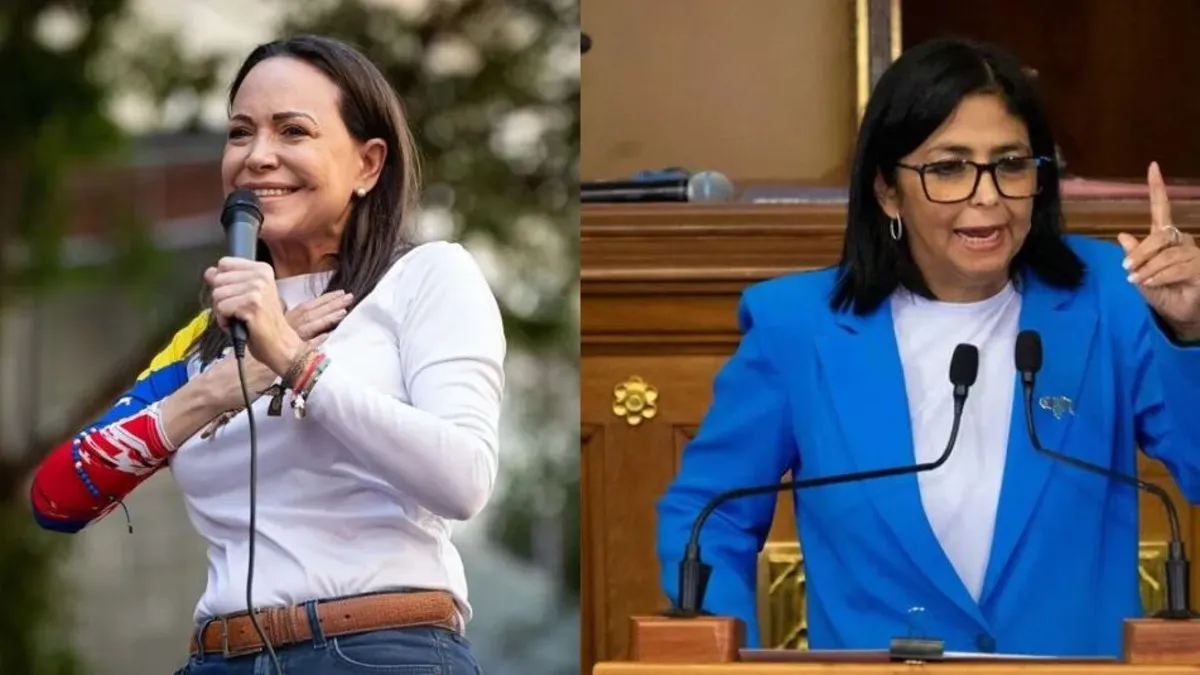 Vocera de María Corina Machado ratifica disposición a negociar con Delcy Rodríguez