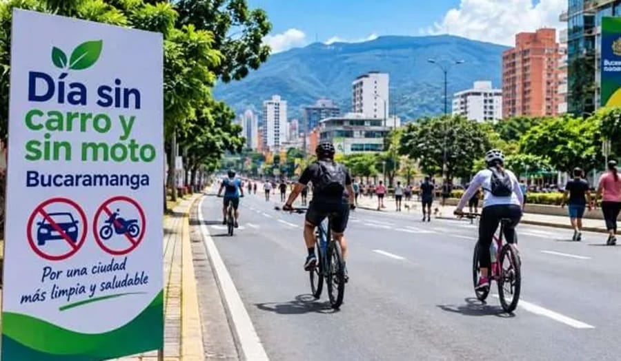 Con tutela pretenden ampliar restricción del Día sin Carro y sin Moto en el Área Metropolitana de Bucaramanga