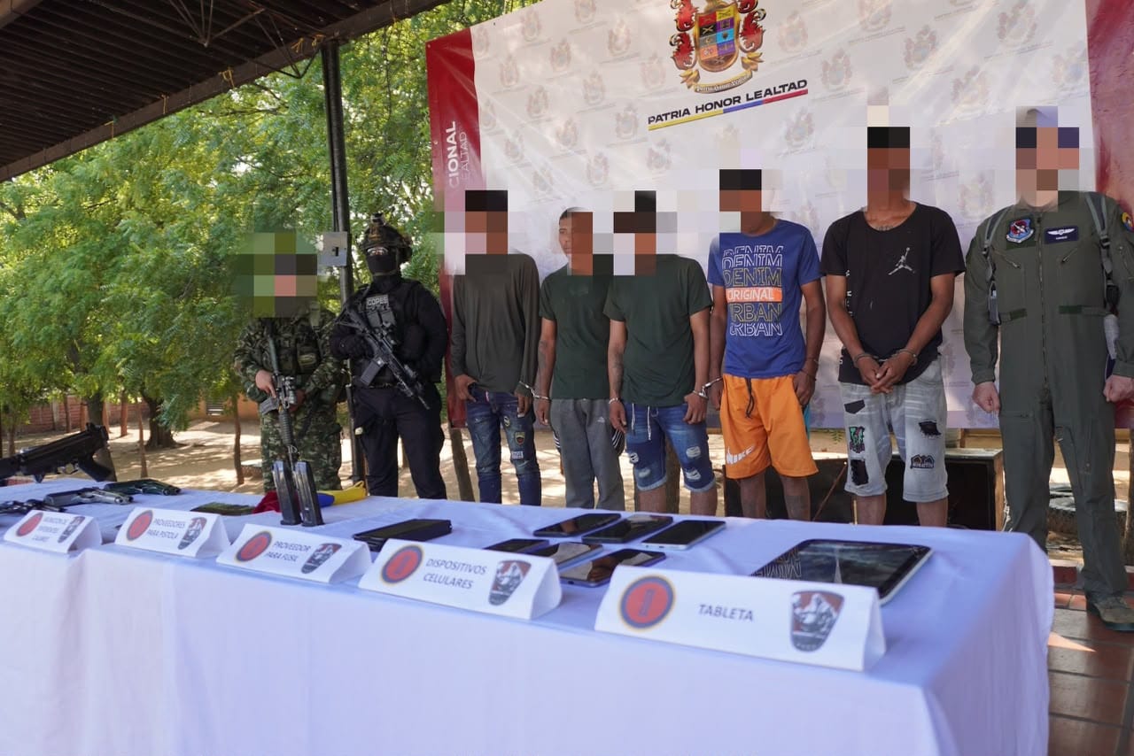 Diezmado grupo narcocriminal al ser capturados cinco de sus integrantes