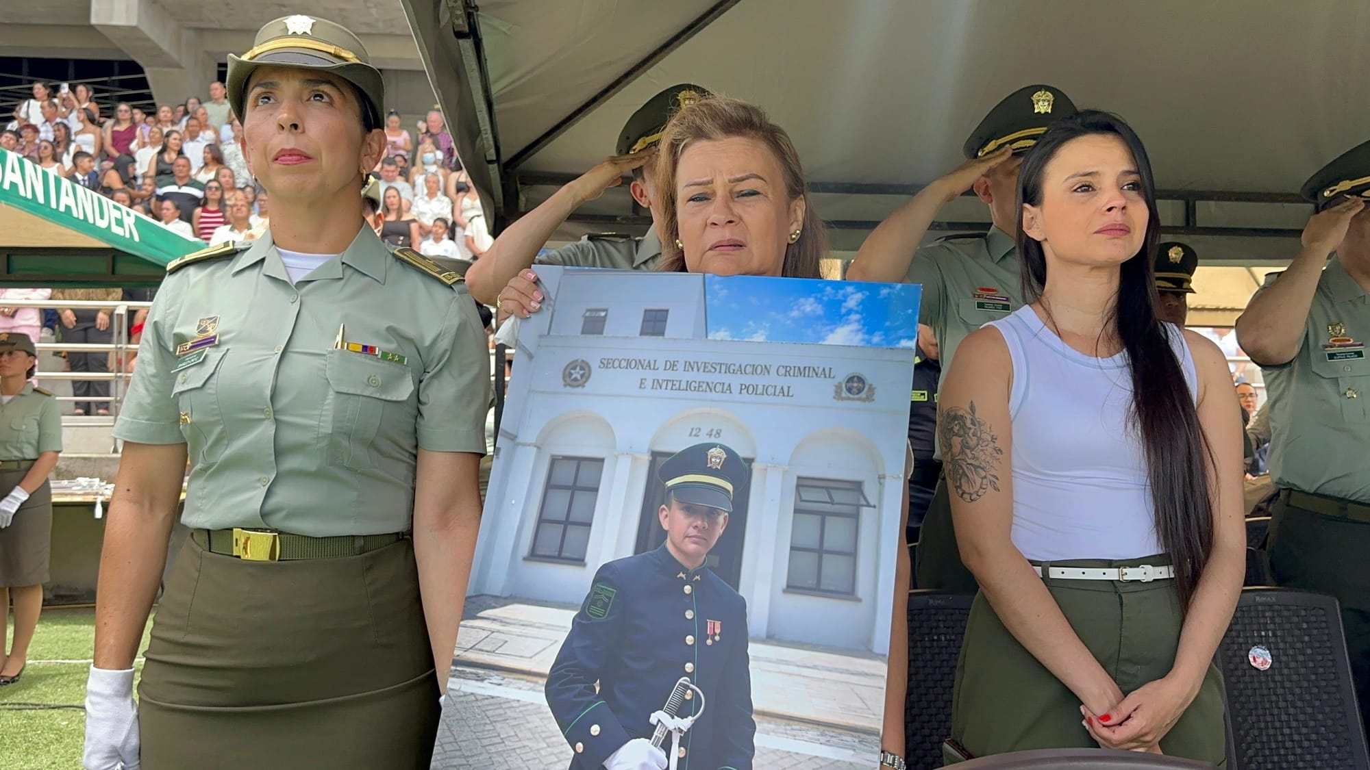 Un ascenso que honra su memoria: la Policía exaltó el legado de Fredy Leal Briceño