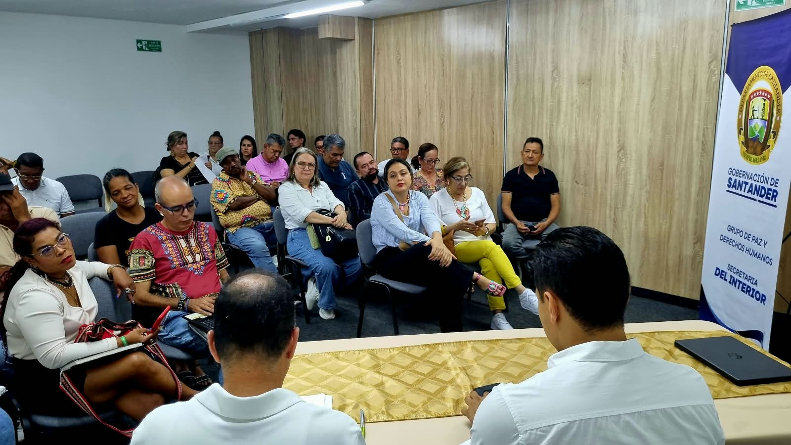 Segunda sesión consultiva del Plan de Desarrollo con Enfoque Étnico en Santander