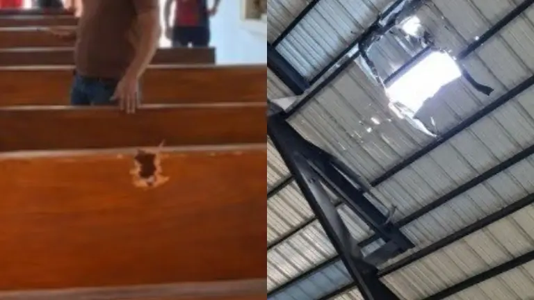 Ataque con explosivos sacudió una iglesia en el Catatumbo: temor por daños en templo parroquial