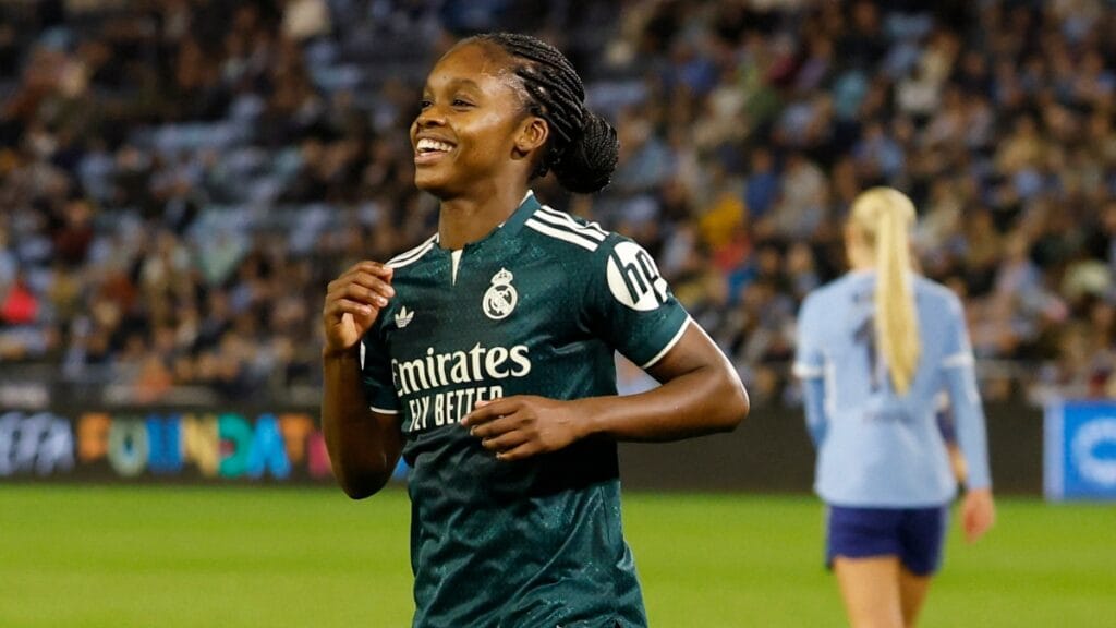 Linda Caicedo marcó para el Real Madrid ante Manchester City en la Champions