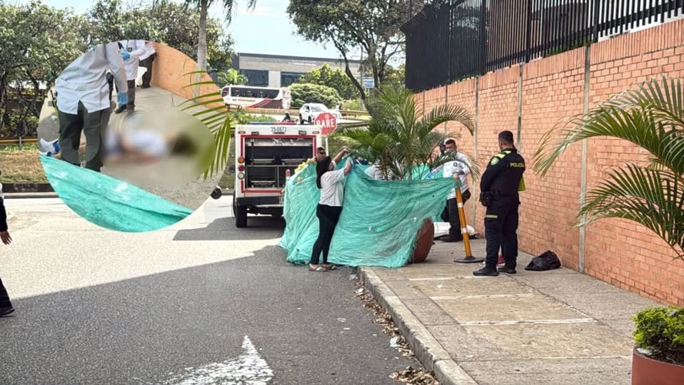 Registran una persona fallecida tras caer de un octavo piso en Bucaramanga
