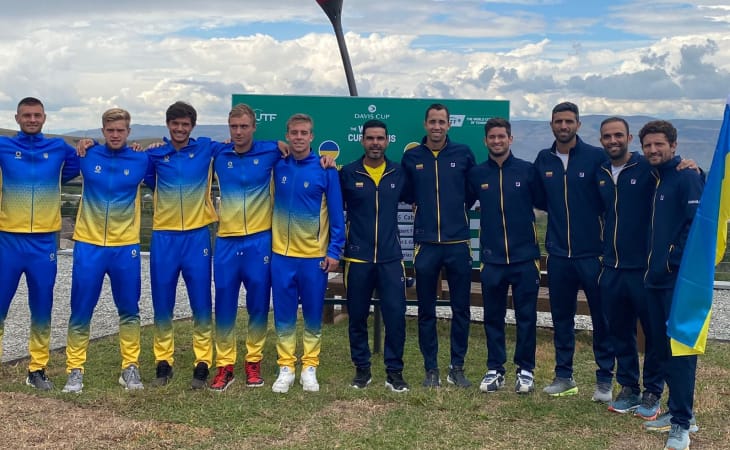 Colombia ante Ucrania por Copa Davis imagen de la publicación