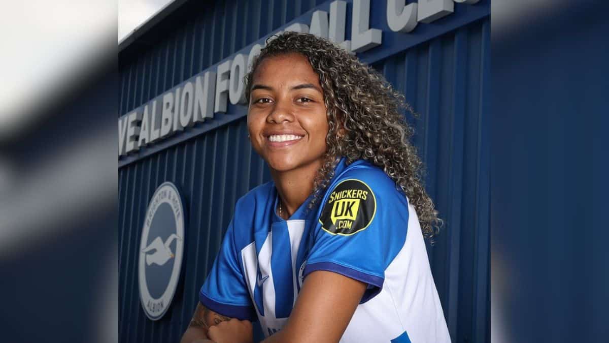 Jorelyn Carabalí al fútbol ingles imagen de la publicación
