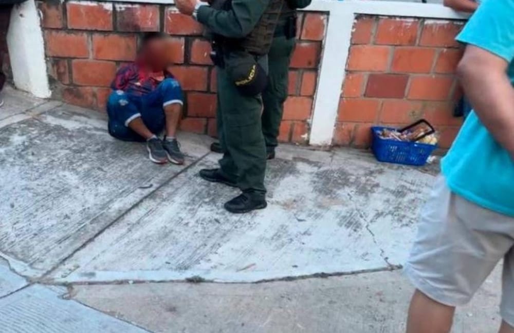 Hampón terminó con la cabeza abierta por robar abuelitas imagen de la publicación