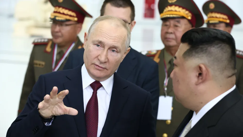 Kim Jong-un recibe drones explosivos y tecnología militar en su visita a Rusia imagen de la publicación