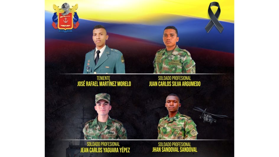 Asesinados cuatro militares en Nariño imagen de la publicación