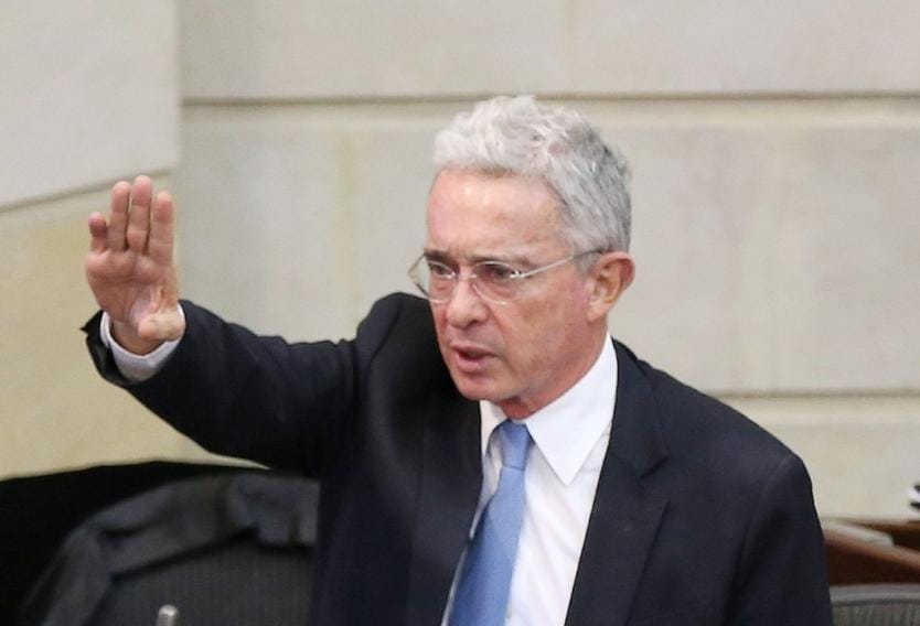 Expresidente Uribe llamado a juicio por Tribunal de Bogotá imagen de la publicación