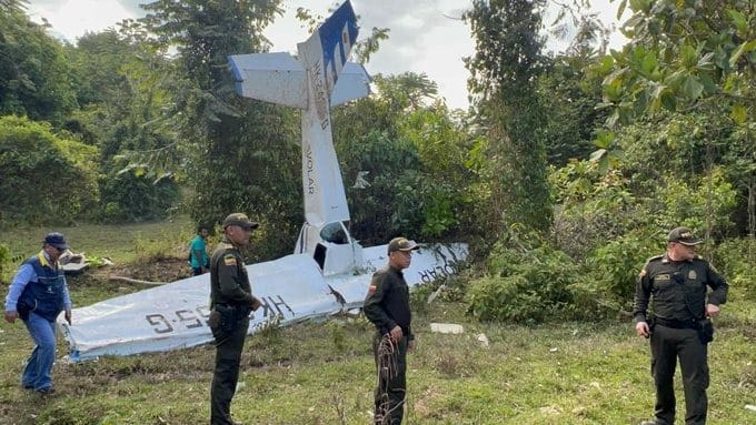Piloto falleció tras despegar su avioneta del aeropuerto Yariguies de Barrancabermeja imagen de la publicación
