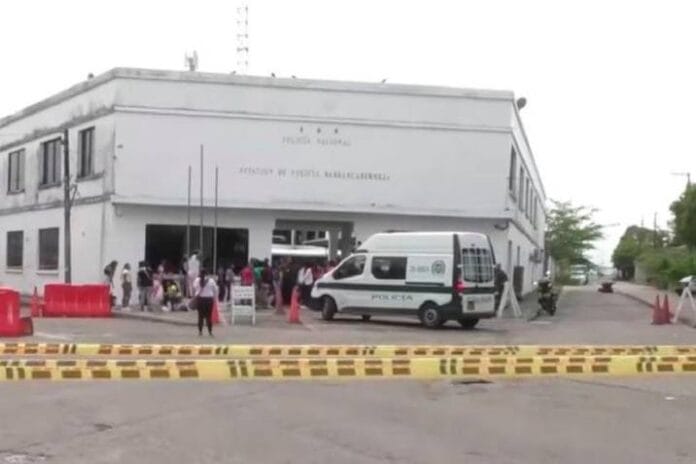 Estación de policía fue víctima de ataque armado en Barrancabermeja imagen de la publicación