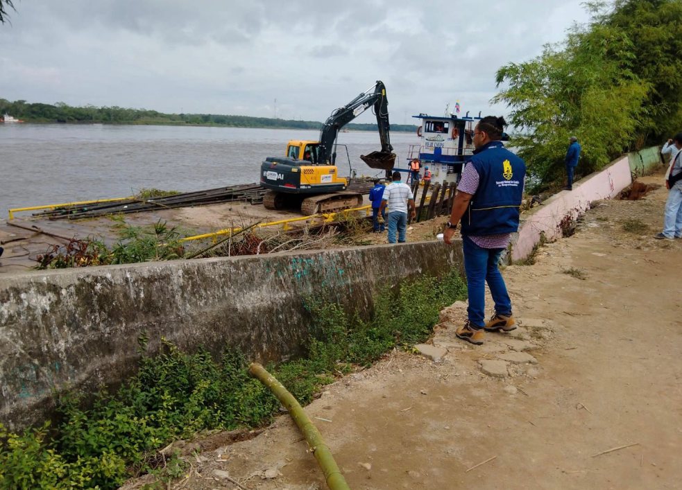 Trabajan por mantener muralla que protege a Puerto Wilches de inundaciones imagen de la publicación