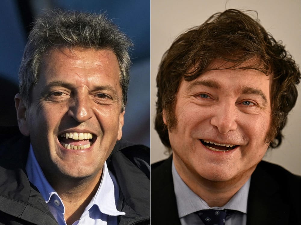 Massa o Milei liderarán Argentina en noviembre imagen de la publicación