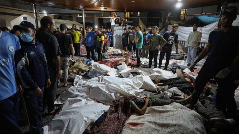 Bombardeo en Gaza destruyó el hospital y cobró mas de 500 víctimas imagen de la publicación