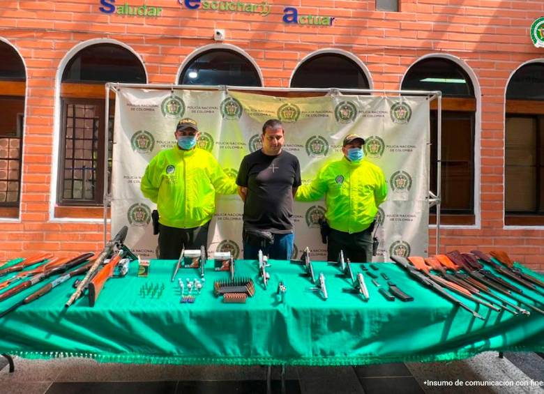 Le hallaron 25 armas en su casa y más de 600 cartuchos imagen de la publicación