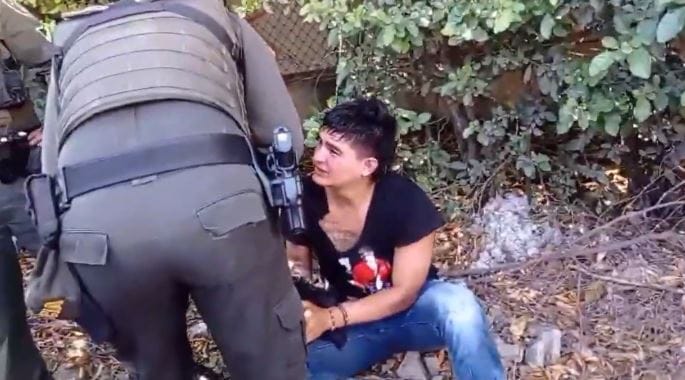 Motoladrón fue apaleado por la comunidad de Girón imagen de la publicación