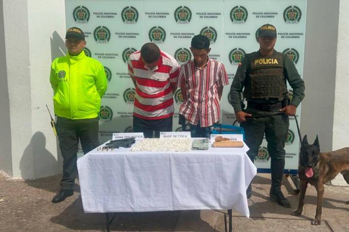 Par de Jibaros cayeron bien cargados en Barrancabermeja imagen de la publicación