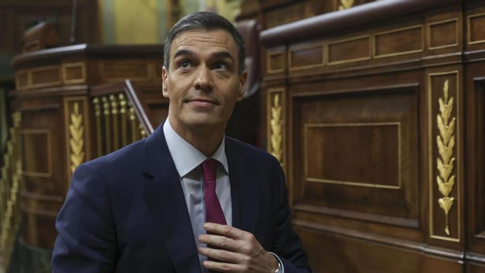 Pedro Sánchez celebra su victoria imagen de la publicación