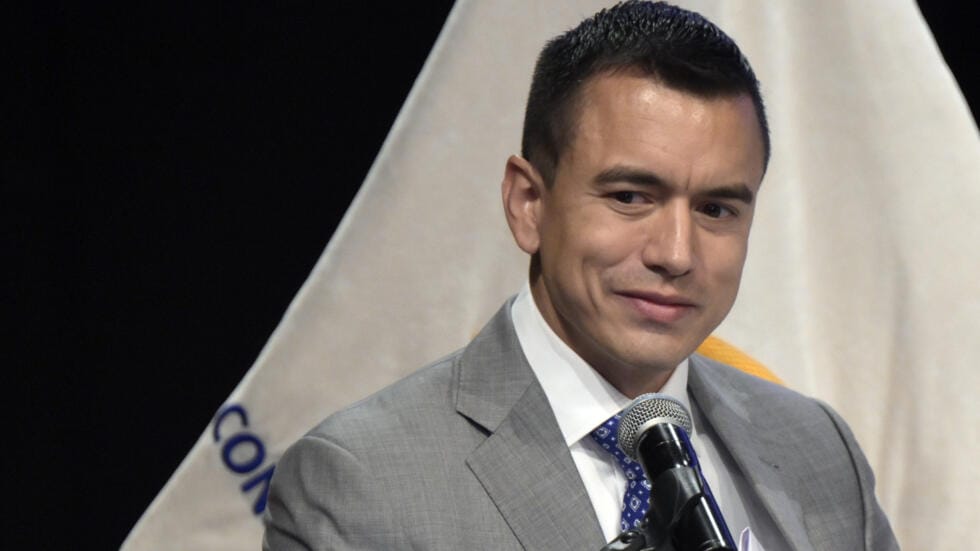 Noboa asume la presidencia "express" de Ecuador imagen de la publicación