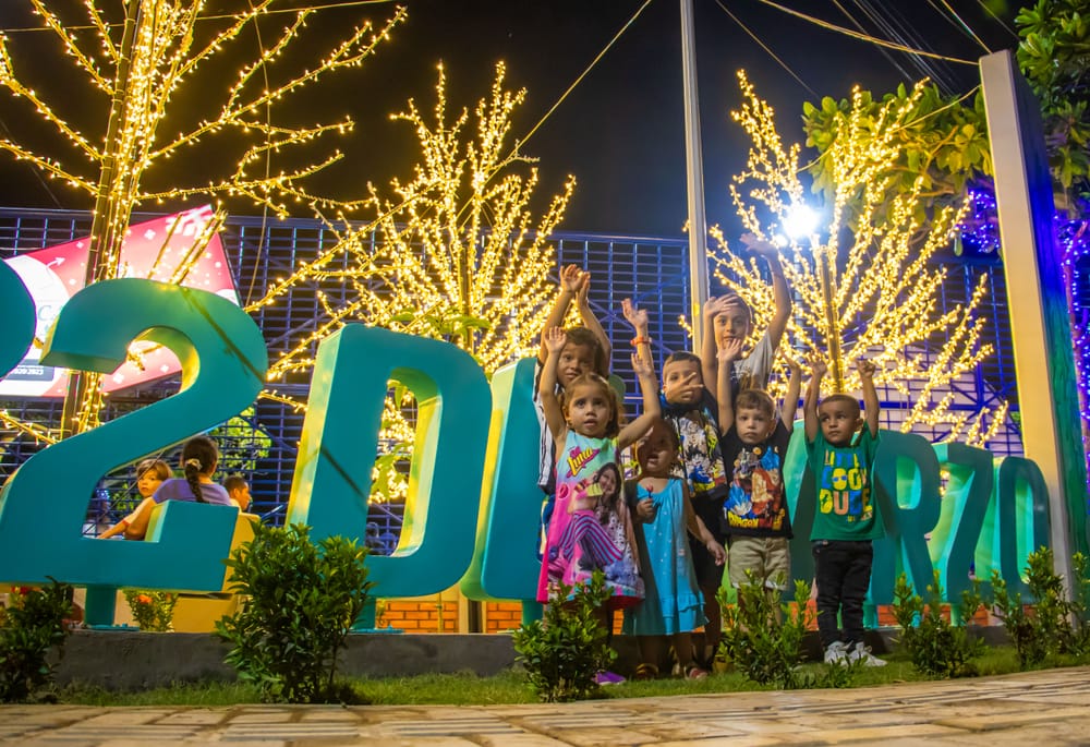 Parque y cancha polideportiva nuevos escenario del encendido navideño en Barrancabermeja imagen de la publicación