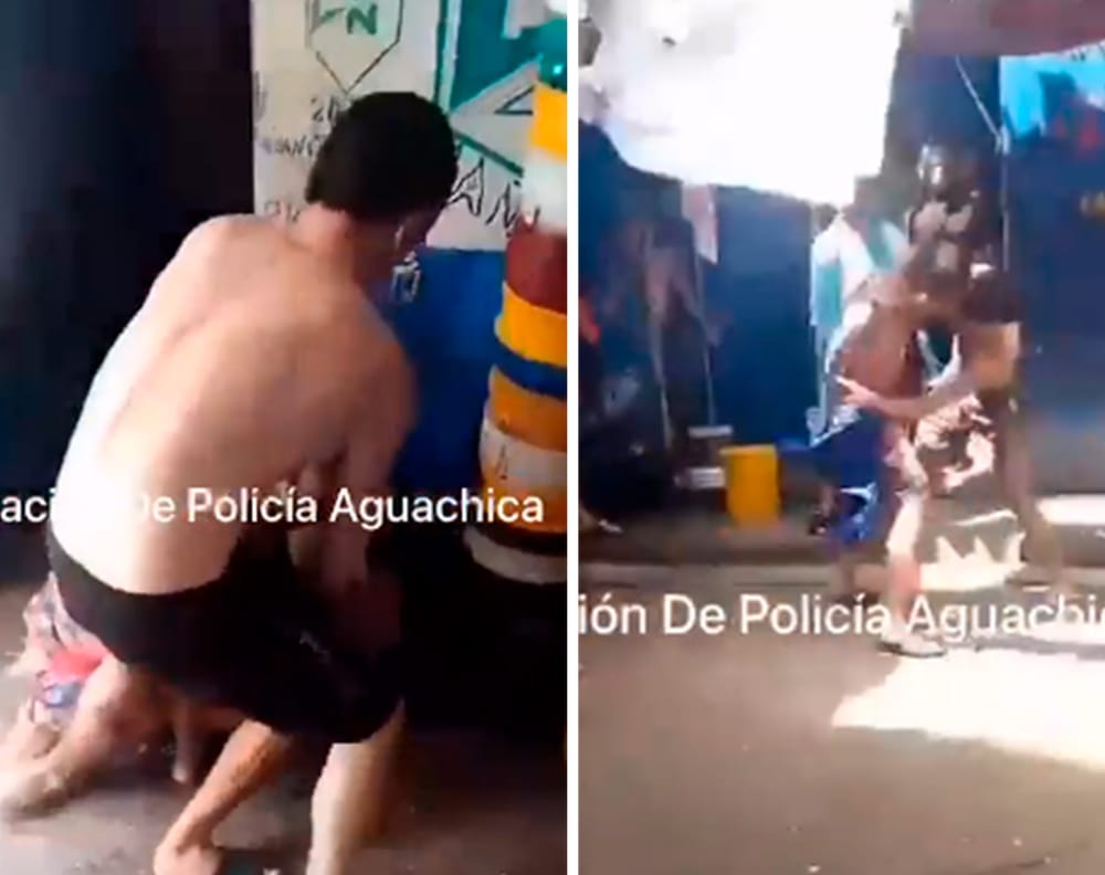 VIDEO. Detenidos pelearon con arma blanca en estación de Policía de Aguachica imagen de la publicación