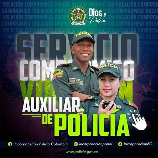 ¡Únete a la Policía Nacional de Colombia! imagen de la publicación