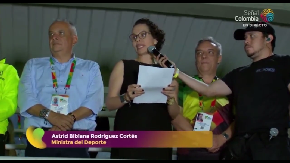 Ministra del Deporte: ¿Embriaguez o problemas técnicos? imagen de la publicación