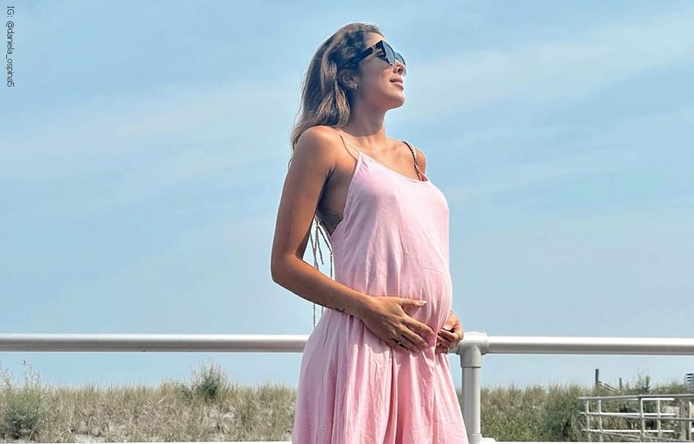 Daniela Ospina celebra el nacimiento de Lorenzo imagen de la publicación