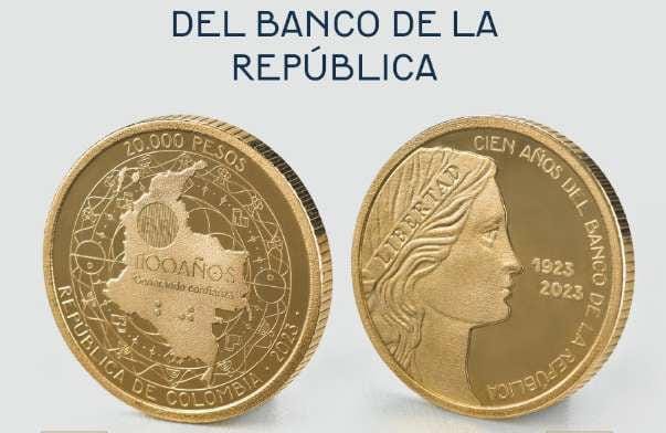 Circulan desde el lunes monedas de 20 mil pesos imagen de la publicación