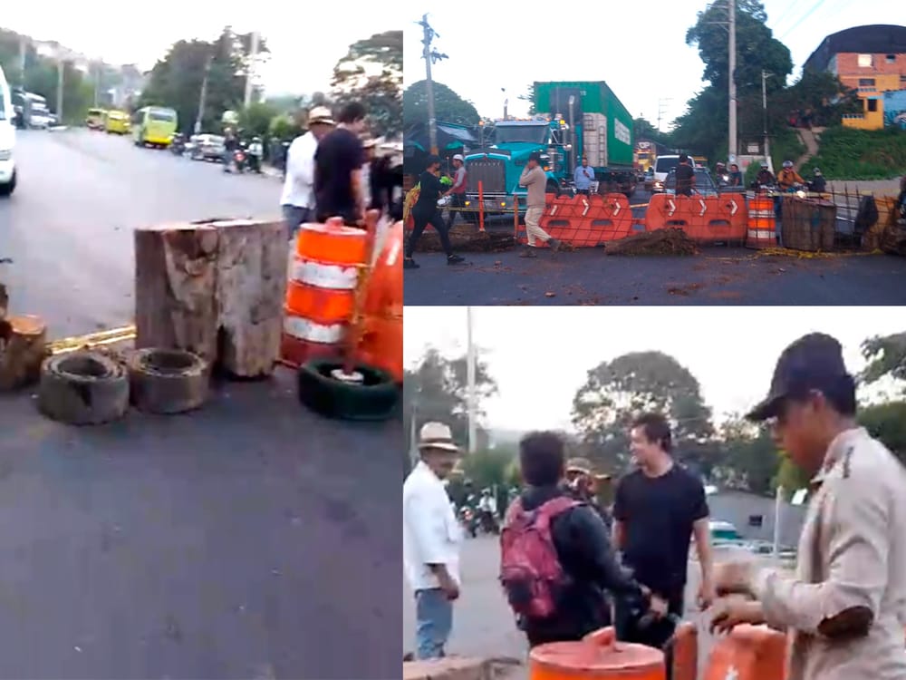 En Los Colorados bloquearon la vía nacional por incumplimiento de autoridades locales imagen de la publicación