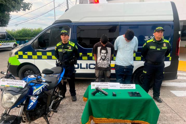 Jóvenes en moto robada fueron sorprendidos atracando en el Niza imagen de la publicación