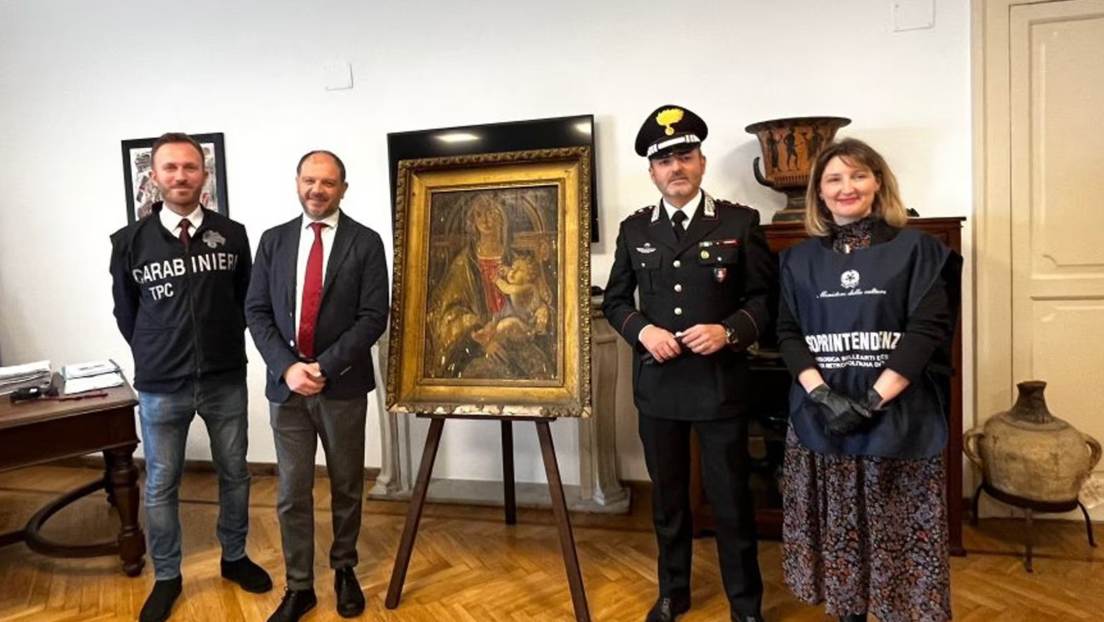 Una familia napolitana tenía en su casa millonaria pintura de Botticelli imagen de la publicación