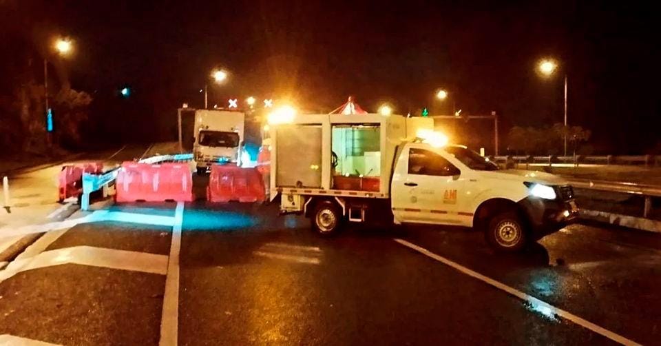 De nuevo detonan explosivos en peaje de vía al llano imagen de la publicación