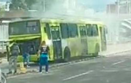 Incendio controlado en estación de La Rosita imagen de la publicación