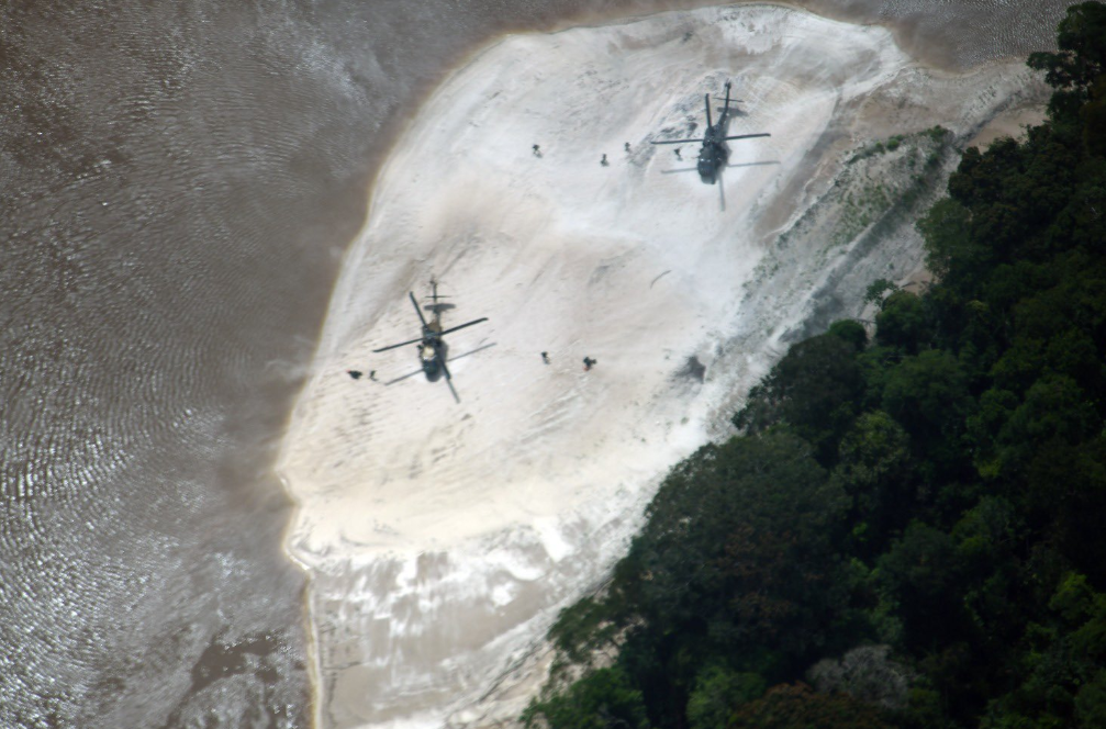 Gigantesco operativo en la Amazonía, Colombia y Brasil desmantelaron red de minería ilegal imagen de la publicación