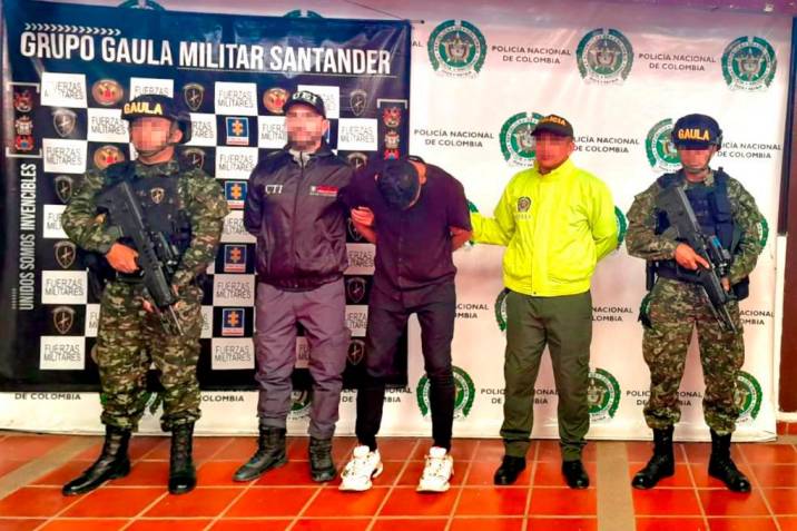 'Comando Cris' pagará desde la cárcel por homicidios en Santander imagen de la publicación